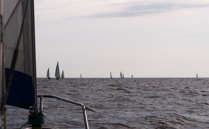 The Fleet Turns Out Onto the Sound.